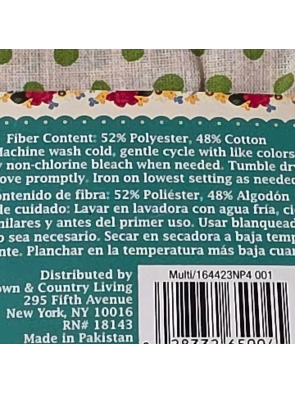Pioneer Woman Retro Dot Napkins Set of 4 Cloth 18x18 Multicolor Polka Dot NIP